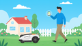 Robot mower installation - On site